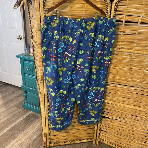 Printfresh Blue Floral Pajama Pants - Picture 7 of 9